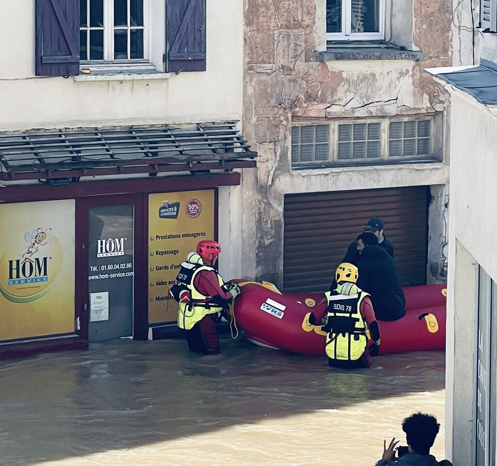 Inondations Cr&eacute;cy la Chapelle 10/10/2024