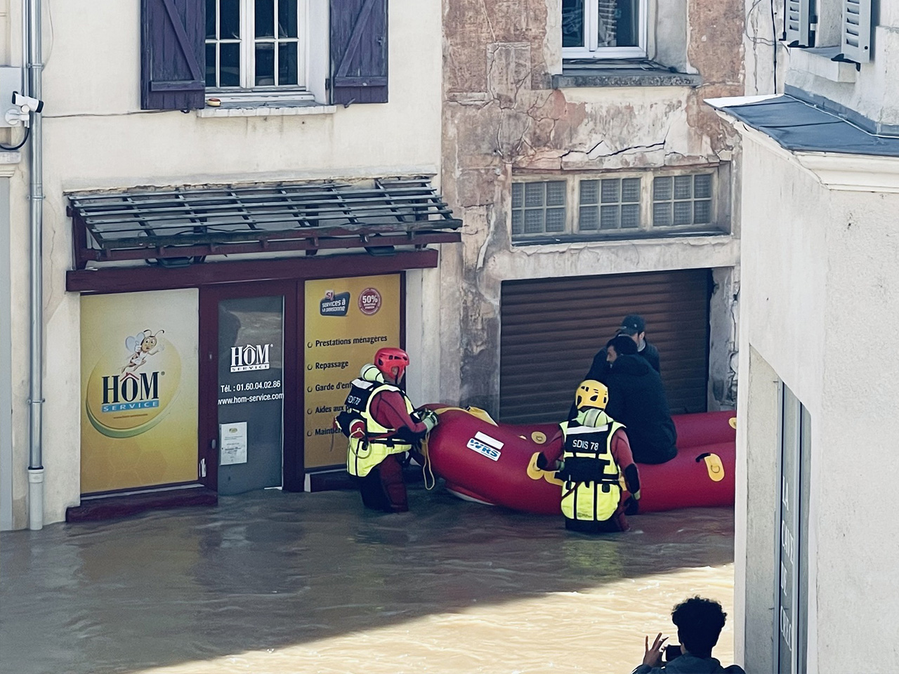 Inondations Cr&eacute;cy la Chapelle 10/10/2024