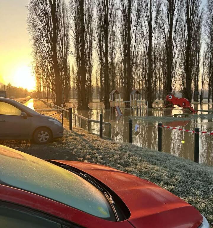 Cond&eacute;-Sainte-Libiaire : observations du terrain ce matin