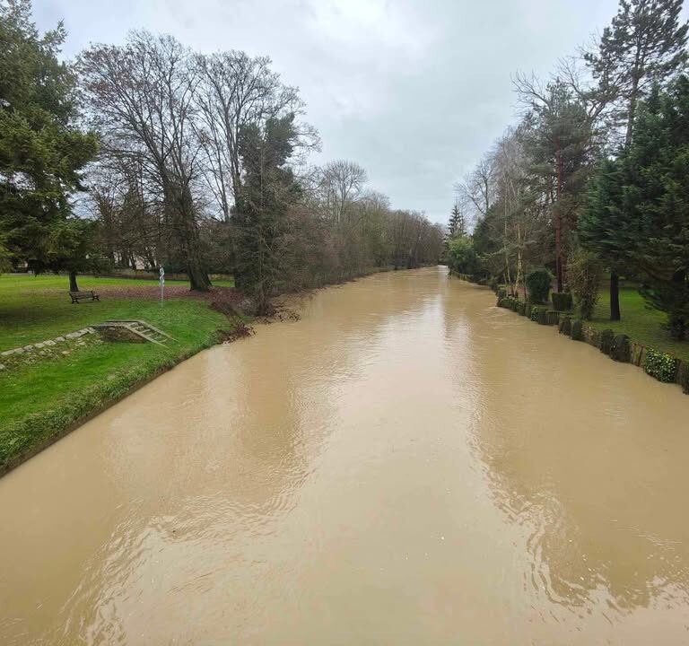 Pont entre Couilly-Pont-aux-Dames et Saint-Germain : deux perspectives