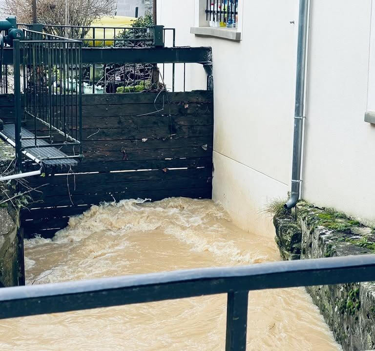 Cr&eacute;cy-la-Chapelle : le d&eacute;bit du cours d&rsquo;eau augmente