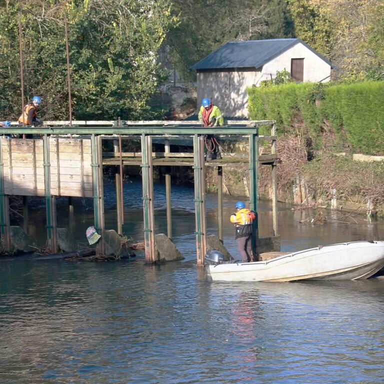 Travaux &agrave; la Fert&eacute;-Gaucher : impacts sur le bassin versant