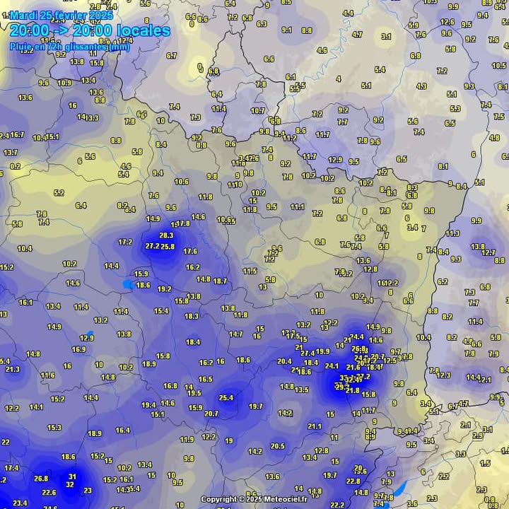 Disparit&eacute;s pluviom&eacute;triques : plus de pluie en aval qu&rsquo;en amont
