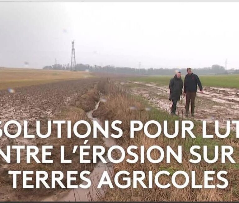 Ruissellements agricoles : solutions test&eacute;es dans le Nord