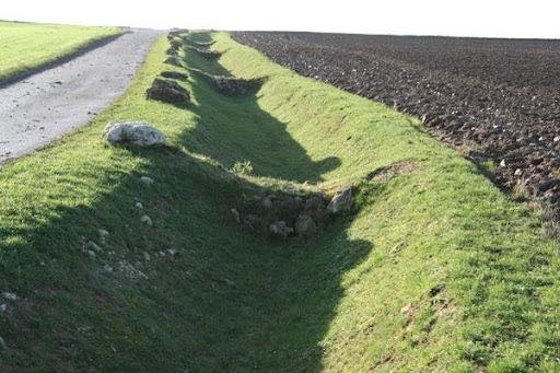 Foss&eacute;s &agrave; redent : une solution pour ralentir l&rsquo;eau