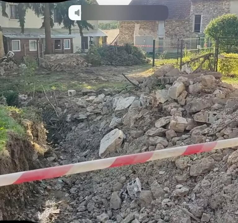 Sablonni&egrave;res : les d&eacute;g&acirc;ts des inondations document&eacute;s par les habitants
