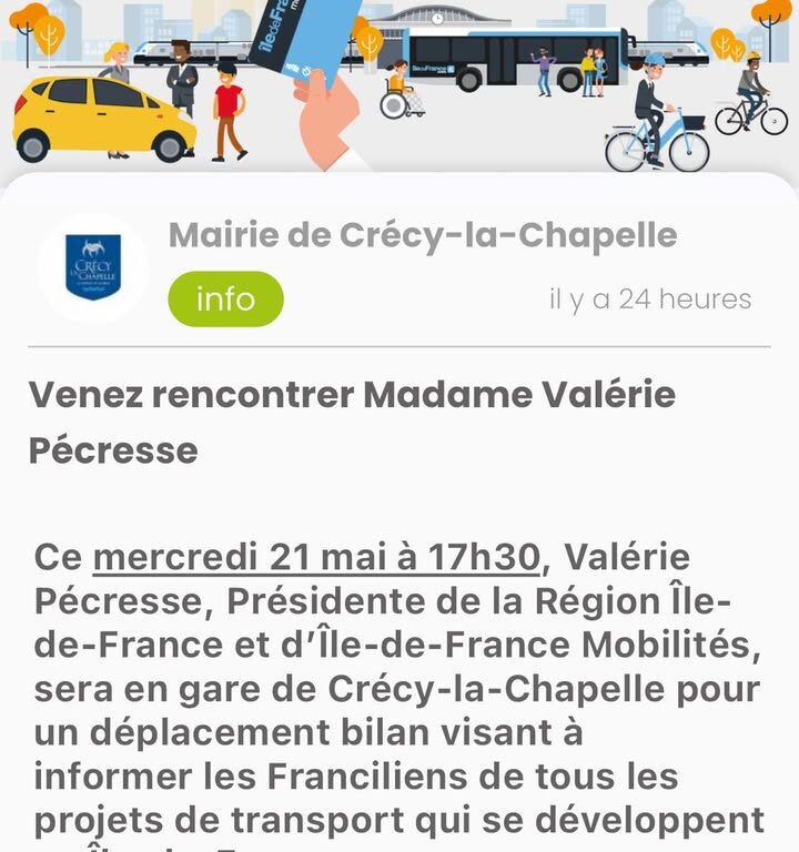 Val&eacute;rie P&eacute;cresse n&rsquo;a pas honor&eacute; son rendez-vous &agrave; Cr&eacute;cy