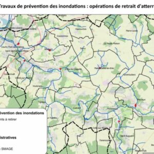Déblaiement des cours d&rsquo;eau : 7 communes concernées
