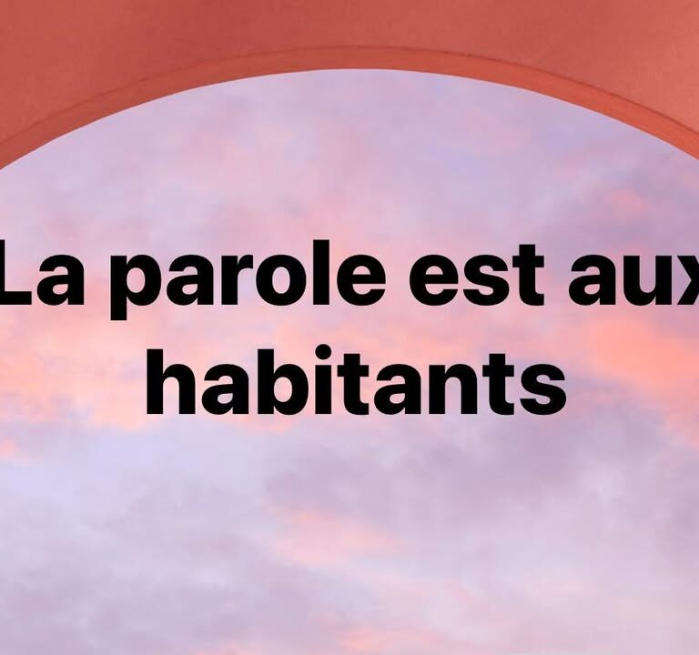 La parole est aux habitants : nouvelle rubrique lanc&eacute;e demain