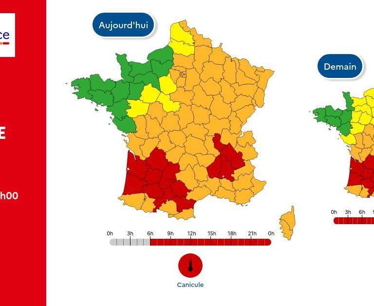 Vigilance orange canicule en Seine-et-Marne : prot&eacute;gez-vous