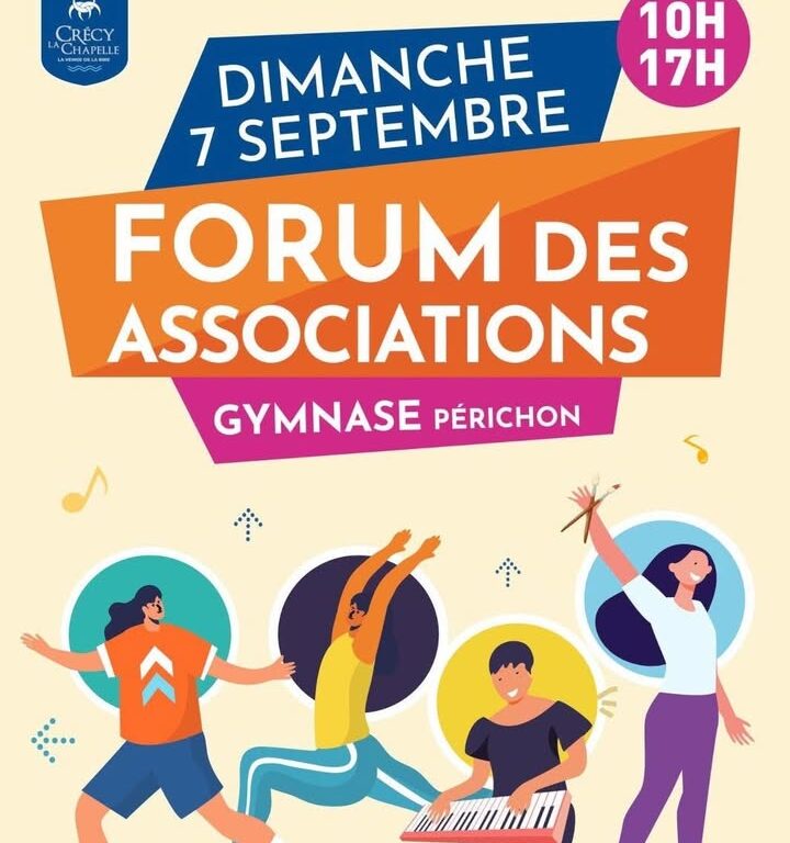 Forum des Associations &agrave; Cr&eacute;cy-la-Chapelle dimanche