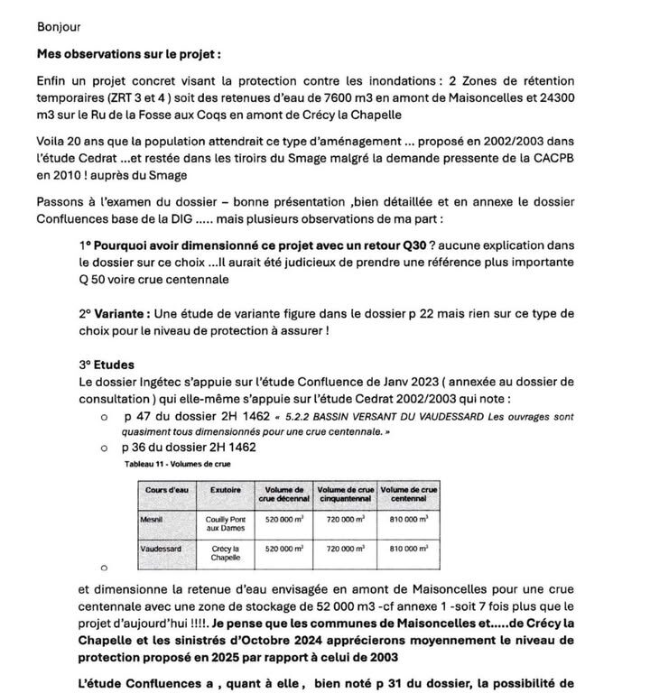 Consultation publique DIG SMAGE ZRT3 et ZRT4 : observations des habitants