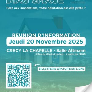 Réunion publique SMAGE à Crécy-la-Chapelle