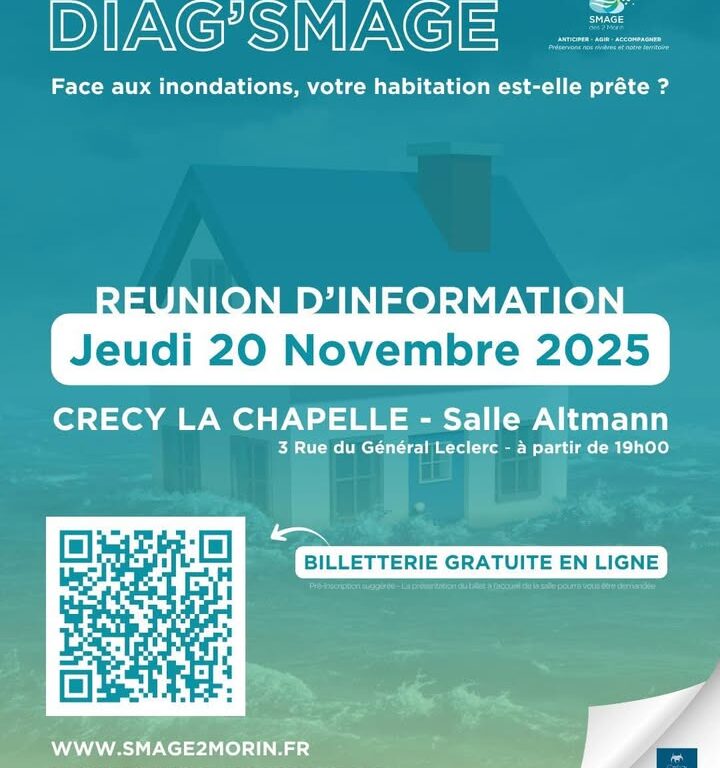 R&eacute;union publique SMAGE &agrave; Cr&eacute;cy-la-Chapelle