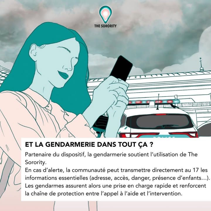 The Sorority : une appli de s&eacute;curit&eacute; et d&rsquo;entraide pour les femmes
