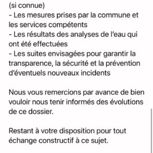 Courrier adressé à la Mairie de Beautheil-Saint
