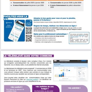 Télérelevé gratuit : Veolia déploie les compteurs intelligents 2026-2027