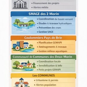 Qui protège nos rivières et nos maisons contre les inondations