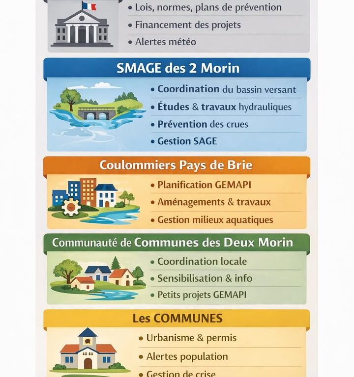 Qui protège nos rivières et nos maisons contre les inondations