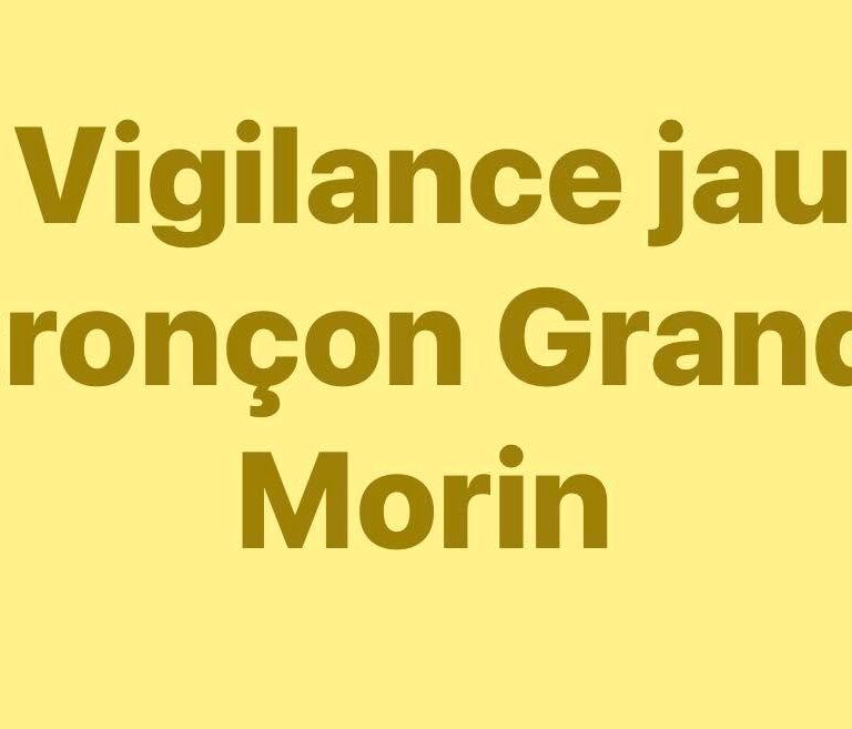Grand Morin en hausse : d&eacute;bordements localis&eacute;s possibles cette semaine