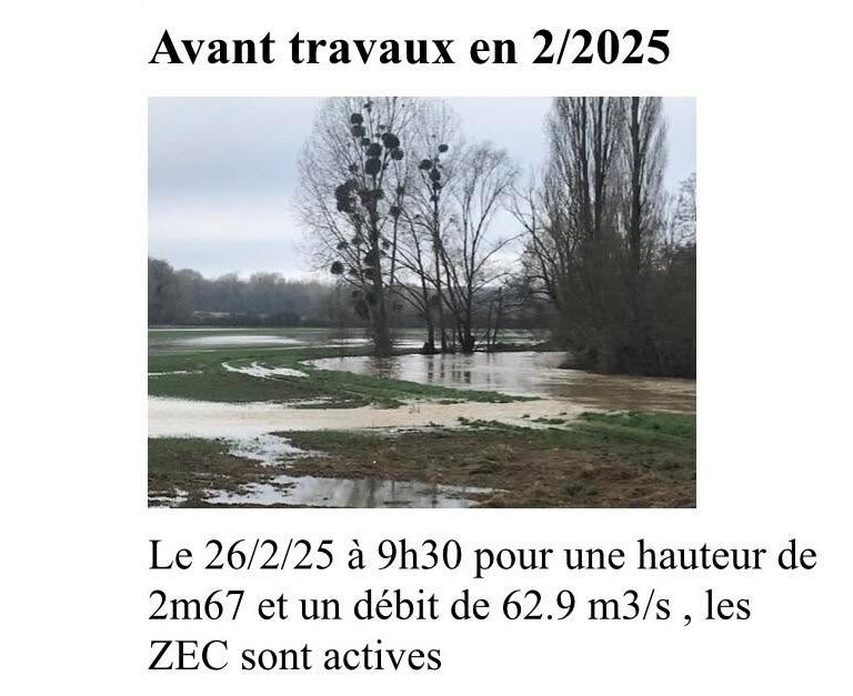 Grand Morin : les zones d&rsquo;expansion des crues fonctionnent-elles après travaux