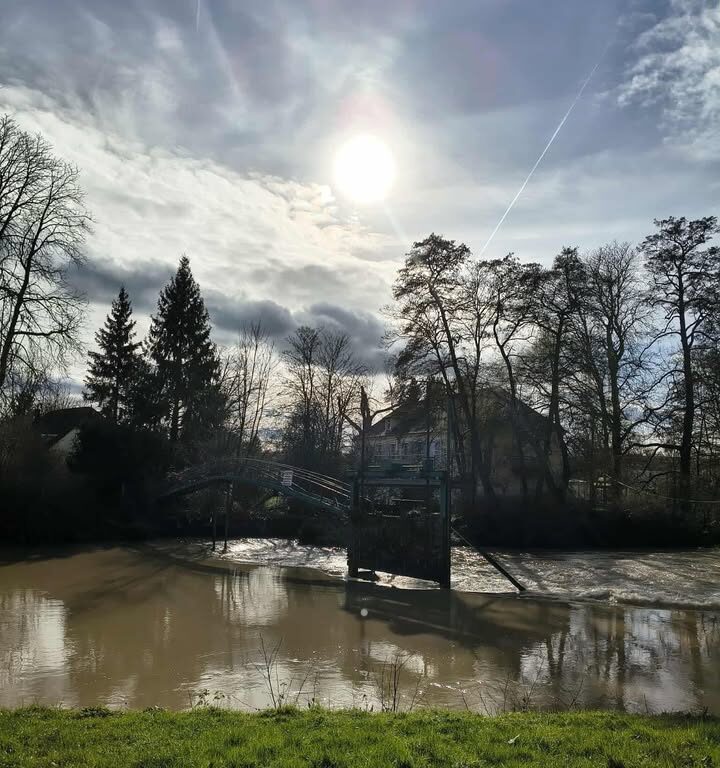 Obstacle enlev&eacute; &agrave; Couilly-Pont-aux-Dames
