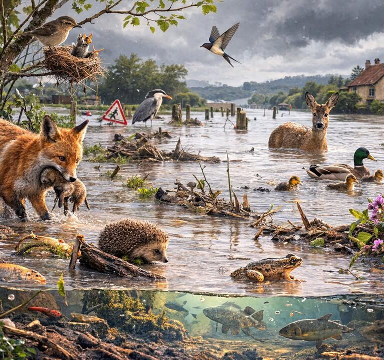 Inondations 2024 : impacts majeurs sur la faune et la flore
