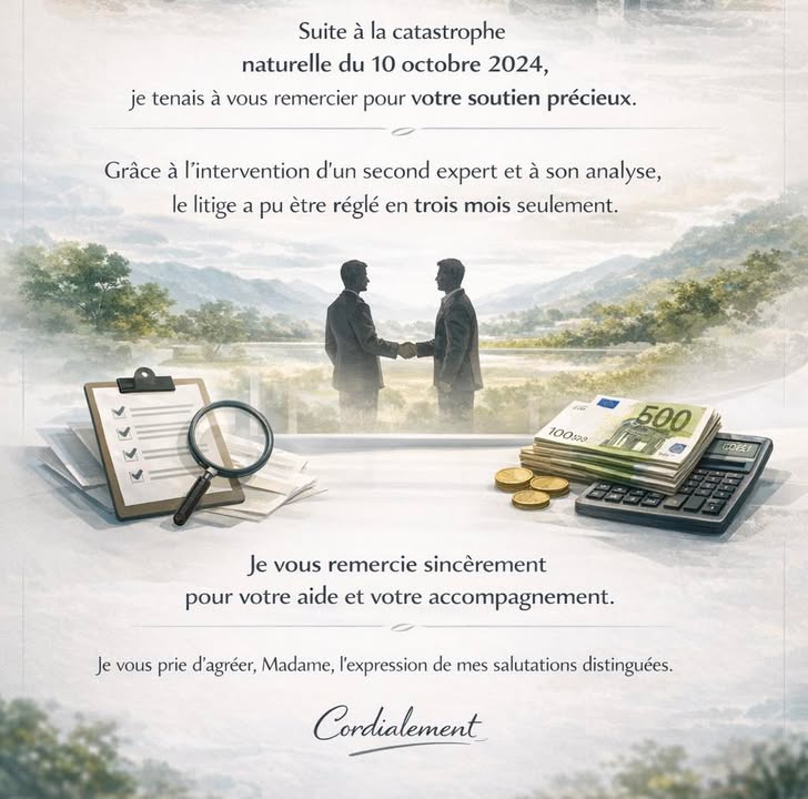 Litige d&rsquo;assurance réglé en 3 mois grâce à l&rsquo;accompagnement VigiCrécy