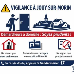Alerte démarchage à Jouy-sur-Morin : arnaqueurs se font passer pour la mairie