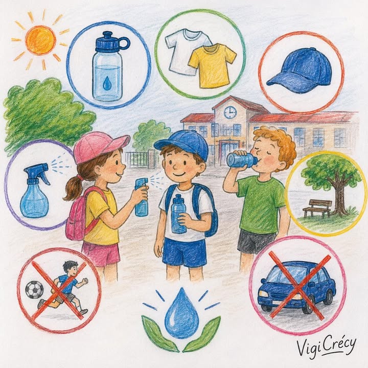 Canicule&nbsp;: conseils pratiques pour prot&eacute;ger vos enfants