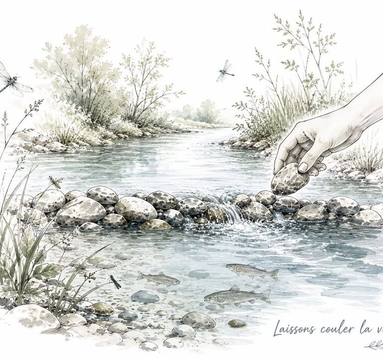 Petit Morin&nbsp;: pourquoi les barrages de cailloux menacent l&rsquo;&eacute;quilibre de la rivi&egrave;re